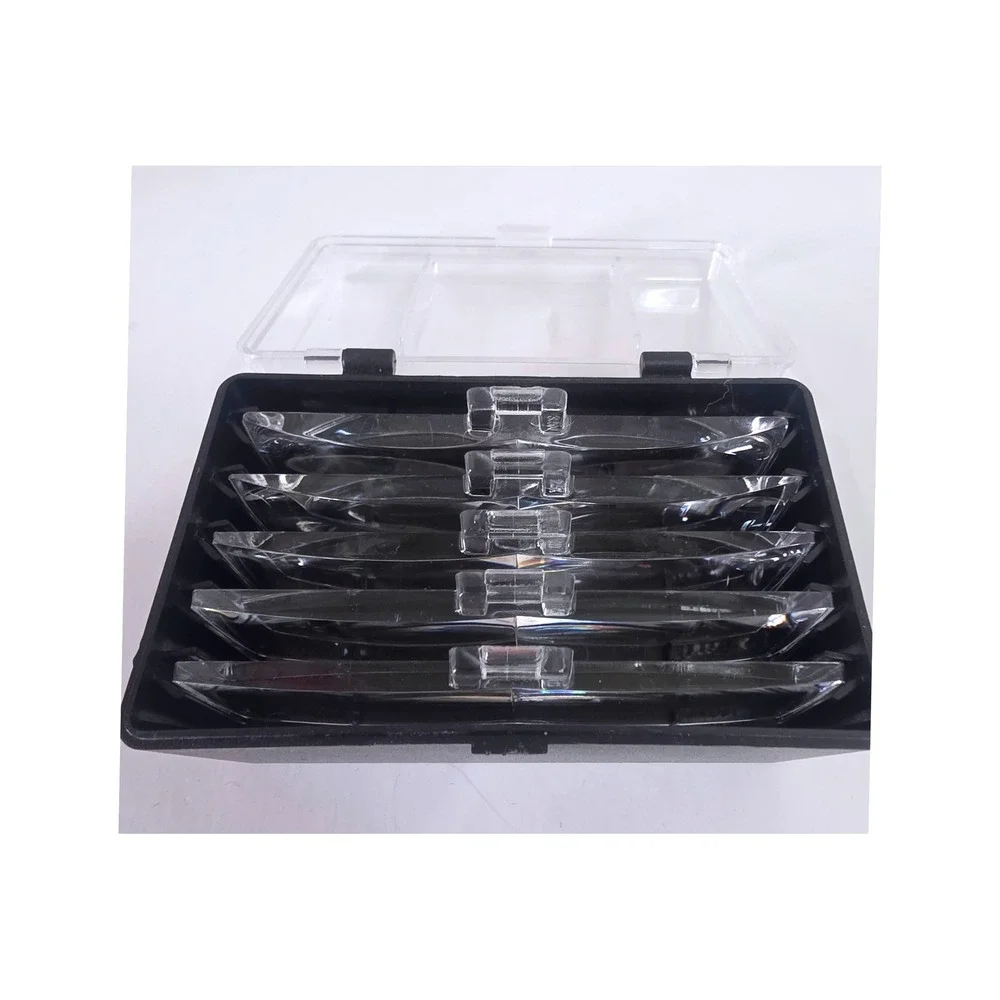 5 Pc Head Mounted Magnifying Lens Set 1.0X - 3.5X Interchangeable Lenses W/Case